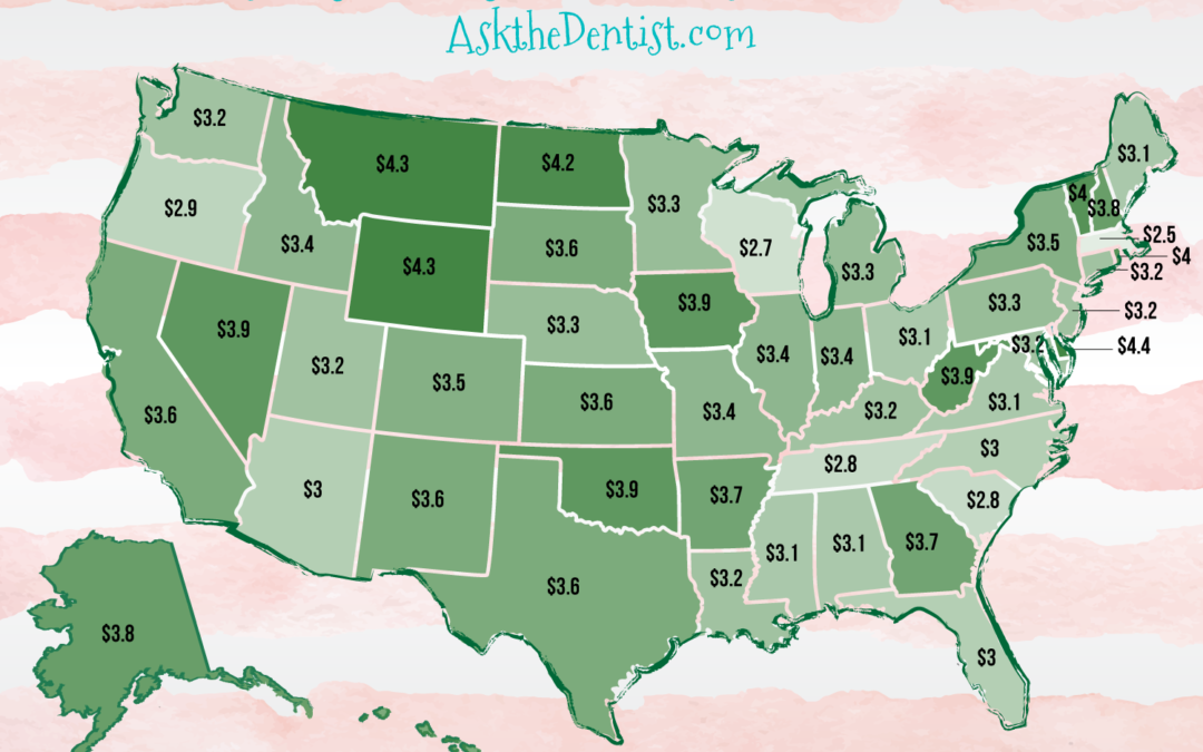 The Going Rate for the Tooth Fairy in Each State